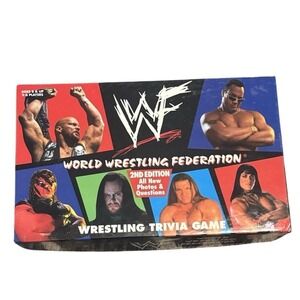 WWF World Wrestling Federation Trivia Game, 2nd Edition, 1998, Complete